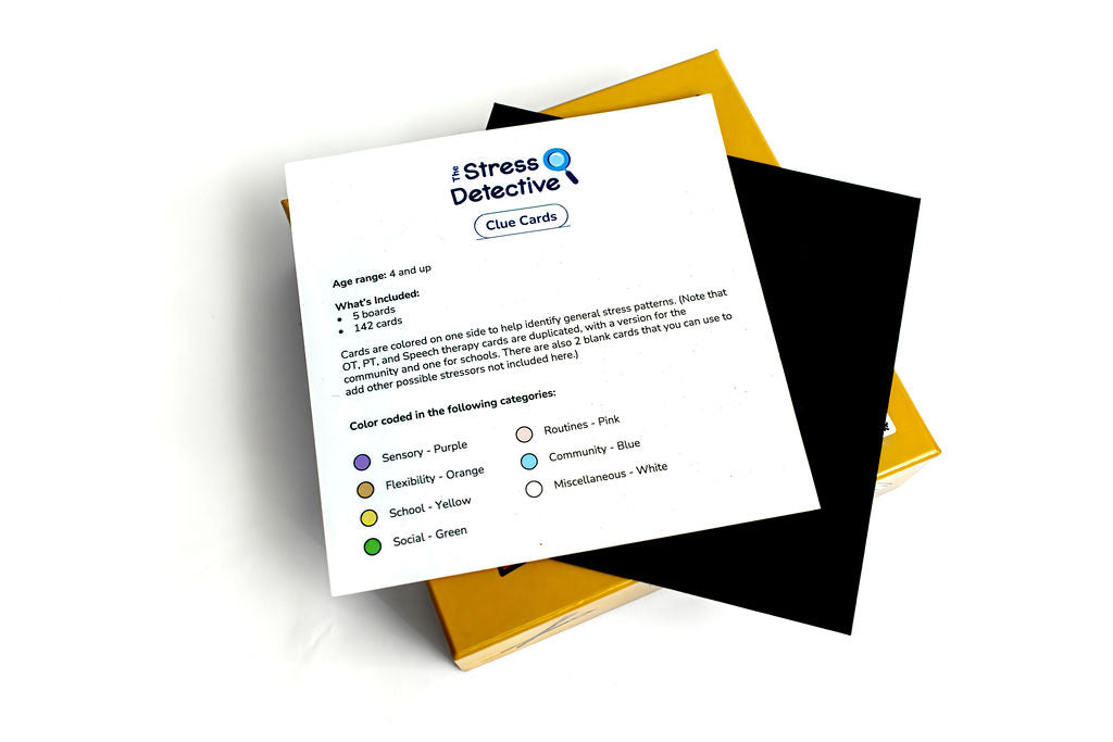 The Stress Detective: Clue Cards