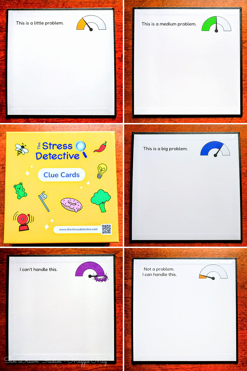 The Stress Detective: Clue Cards